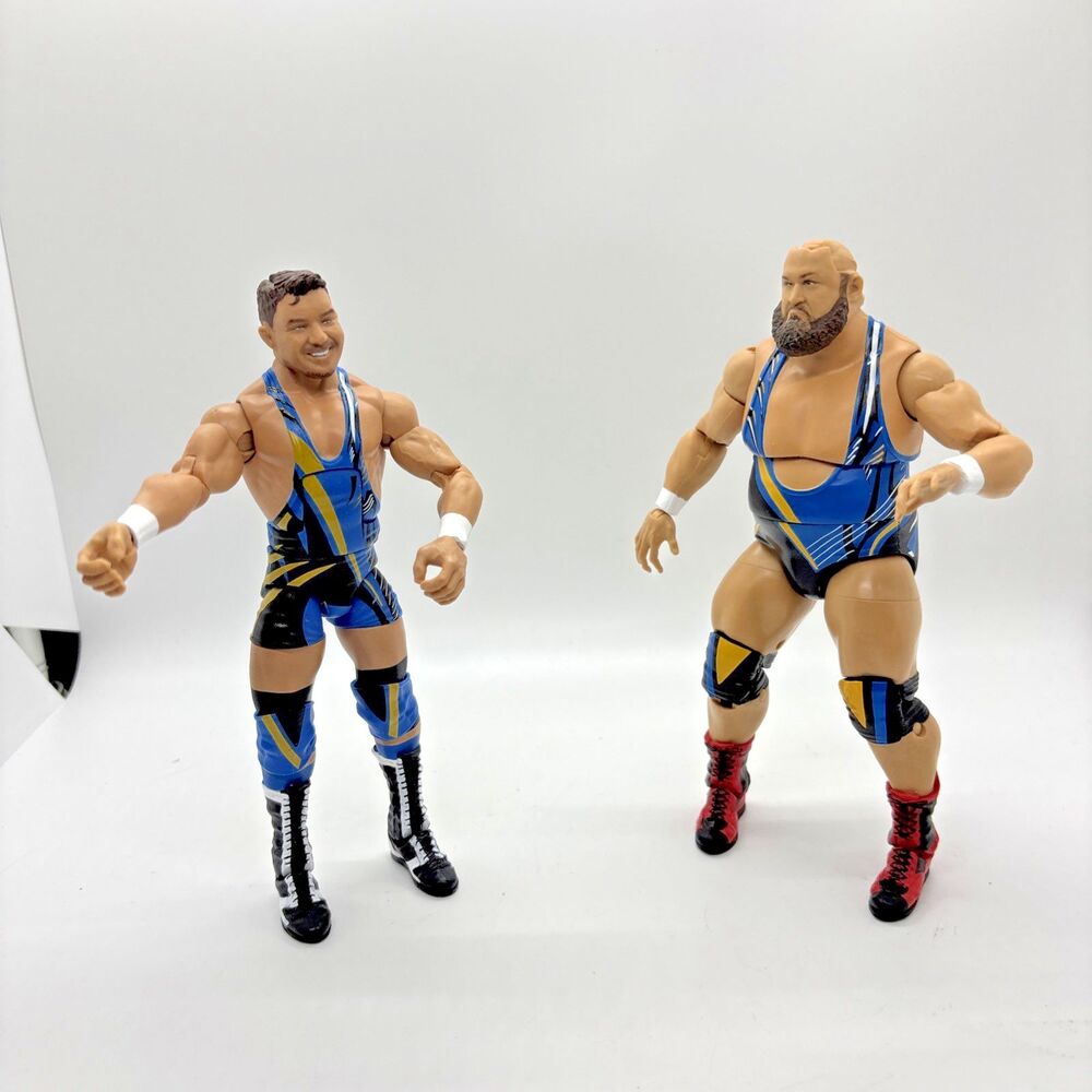 WWE Elite Chad Gable Otis Alpha Academy Loose Wrestling Action Figures